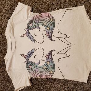 🍀4/$15🍀Girls Unicorn Shirt